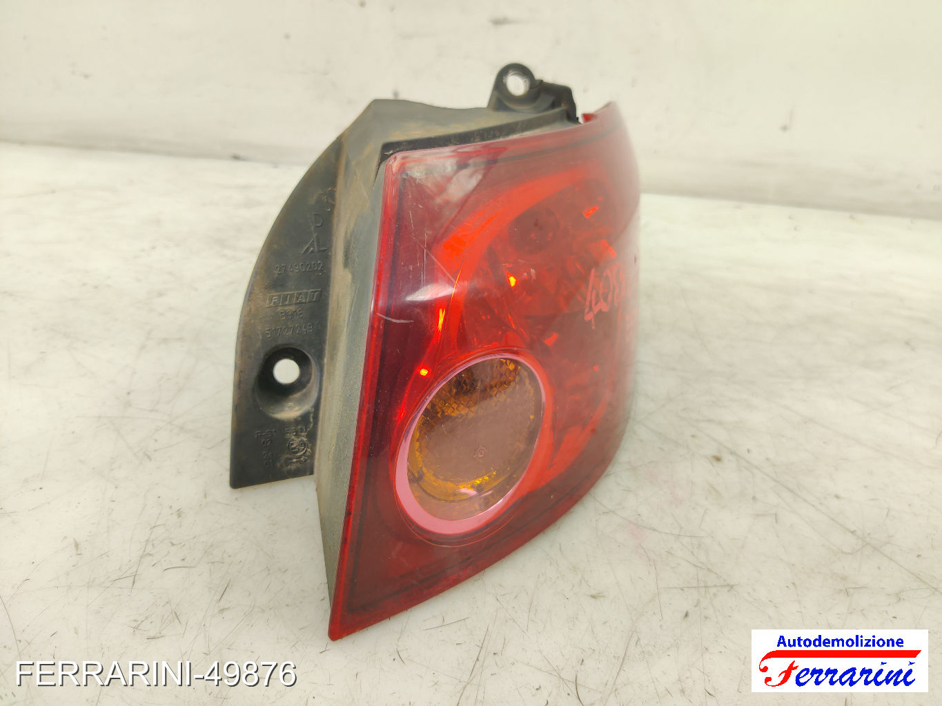 Fanalino Stop Posteriore FIAT CROMA 194 2005-2011 destro, dx 51727249, 51727251