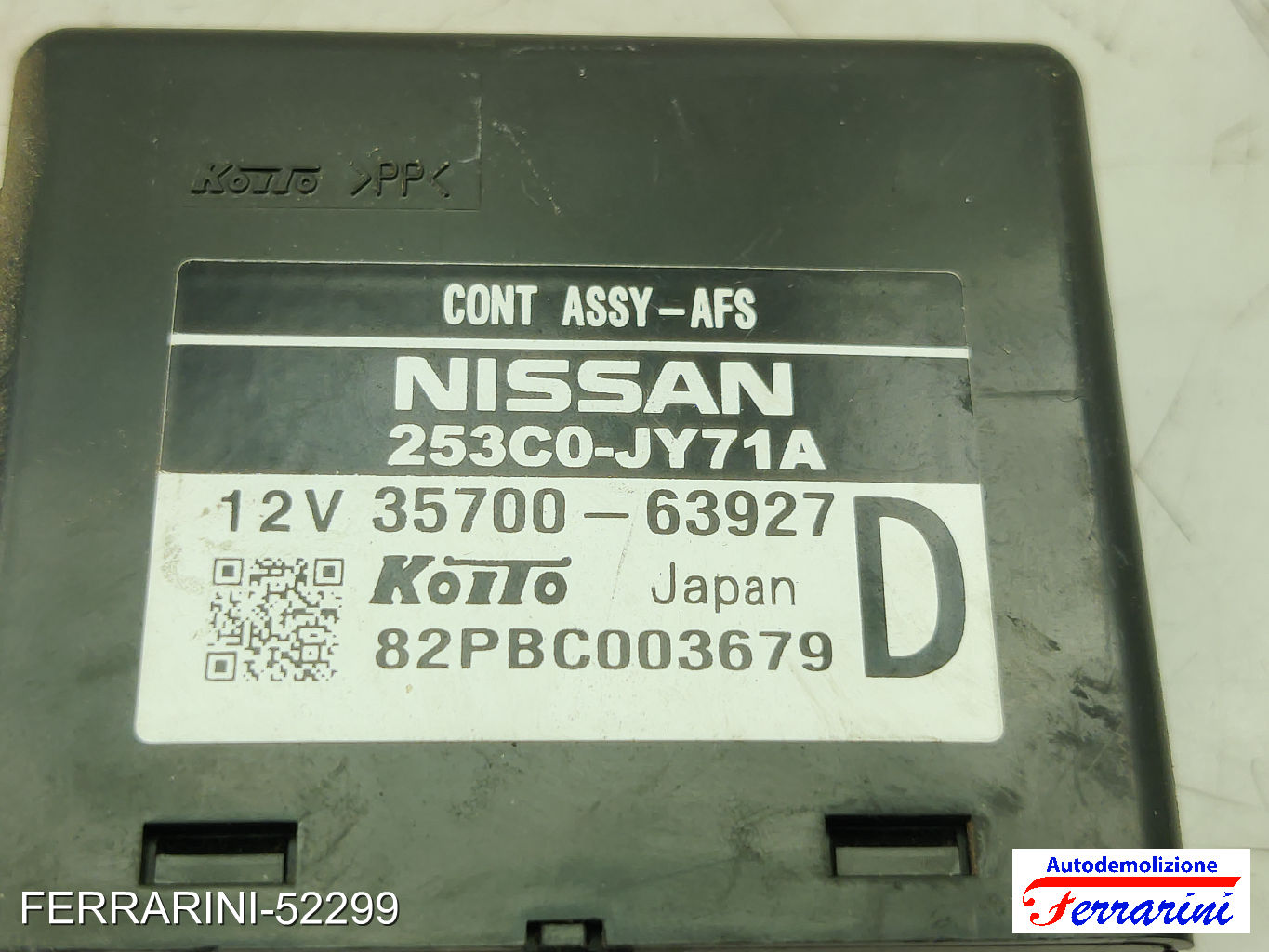 Centralina luce curva RENAULT KOLEOS 1 HY 2.0 DCI 4X4 2008-2023 253C0JY71A