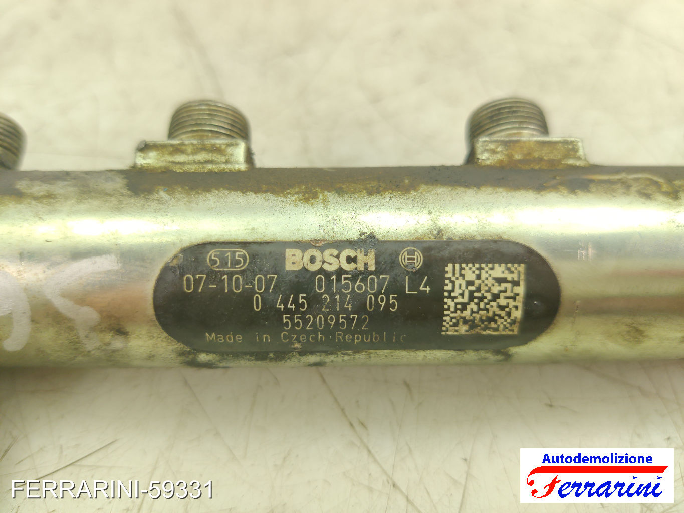 Flauto Con Iniettori FIAT BRAVO 2 198 1.9 D MULTIJET 2007-2014 55209572 7