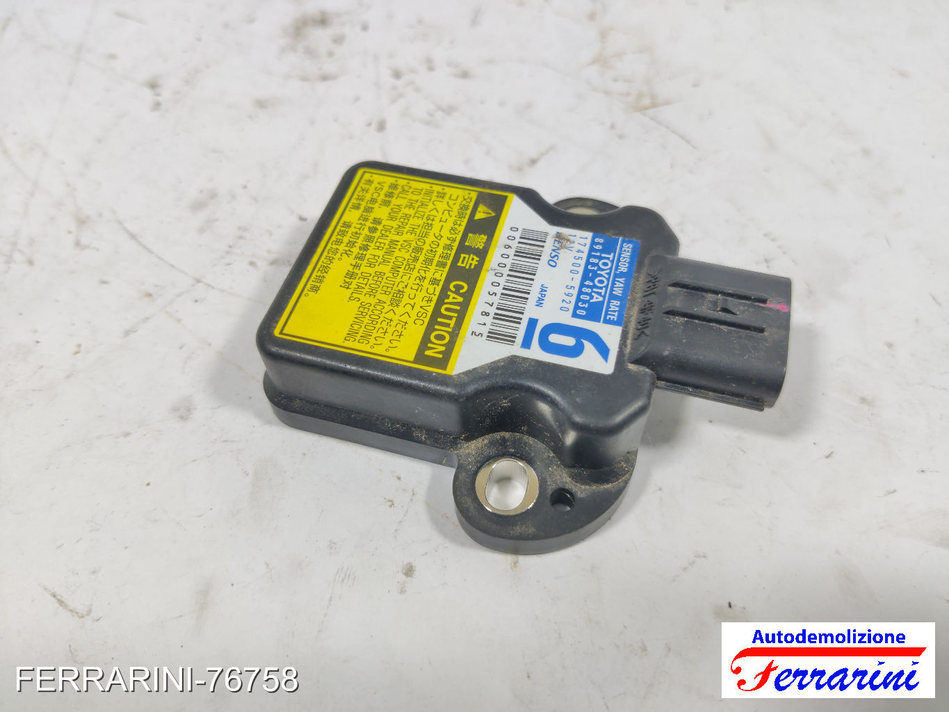 Sensore Imbardata Urto TOYOTA IQ J1 2009-2015 anteriore, frontale 8918348030 4