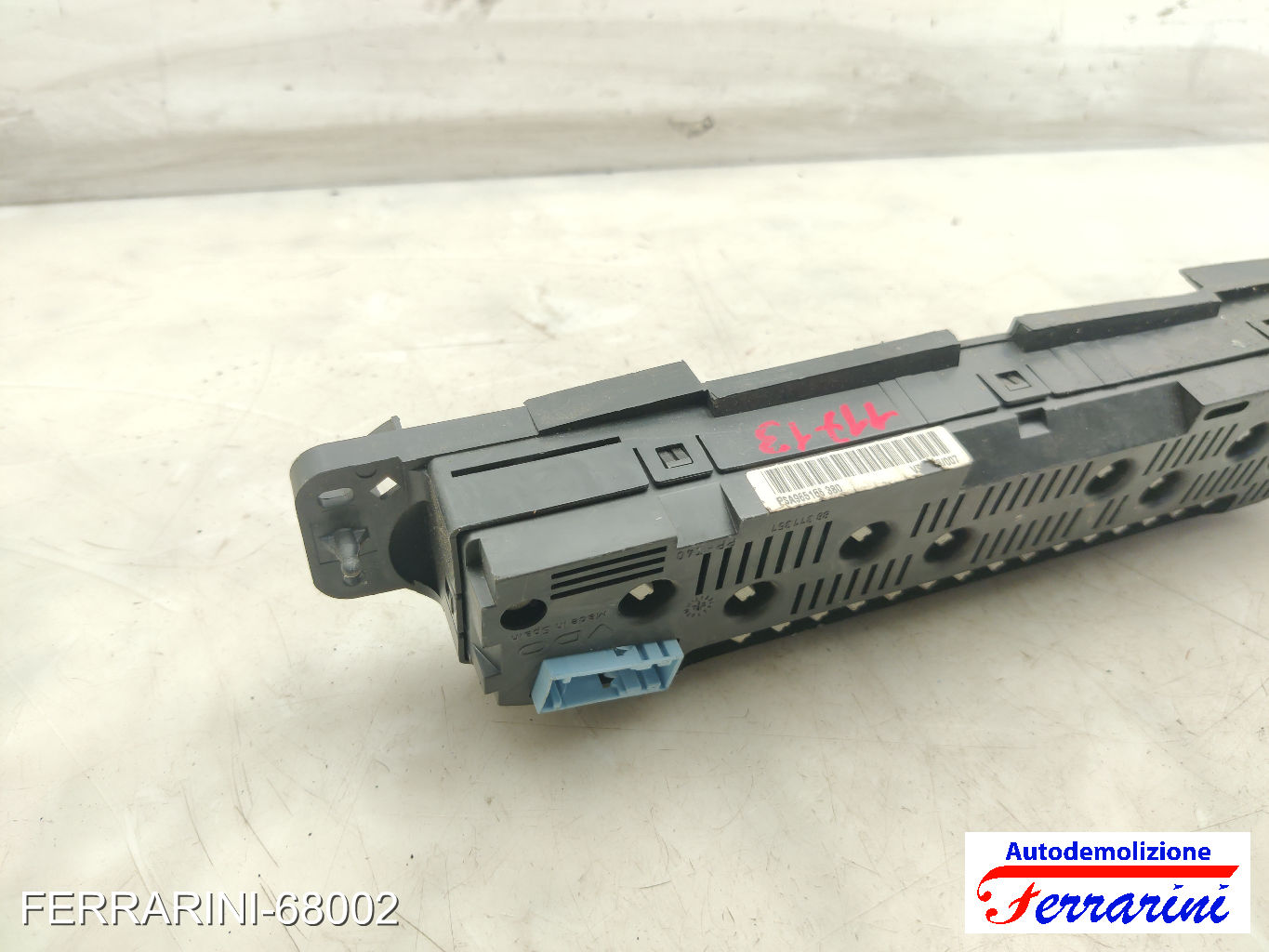 Quadro Contachilometri CITROEN XSARA PICASSO N68 1.6 1999-2010 965166380