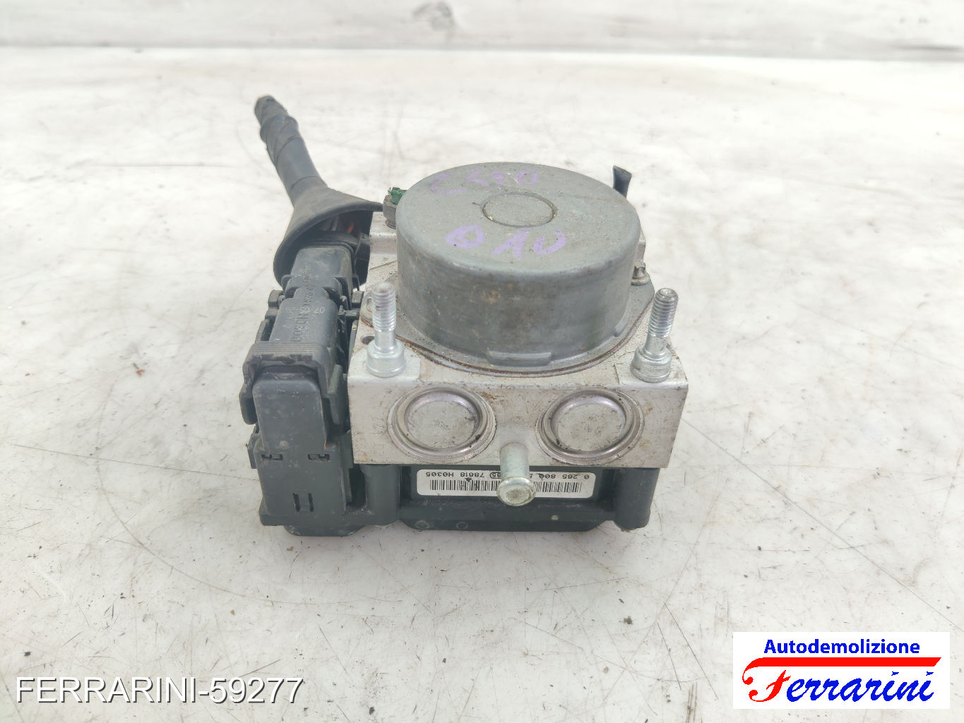 Centralina Pompa Abs RENAULT CLIO 3 BR0/1, CR0/1 1.5 DCI 2005-2010 0265232077 7