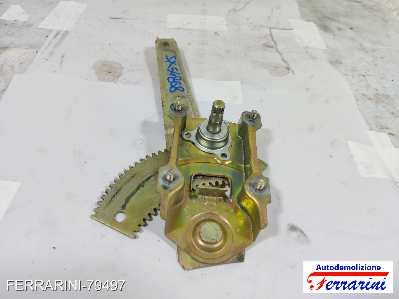 Alzavetro HYUNDAI ATOS MX 2003-2008 sinistro, sx, posteriore, post