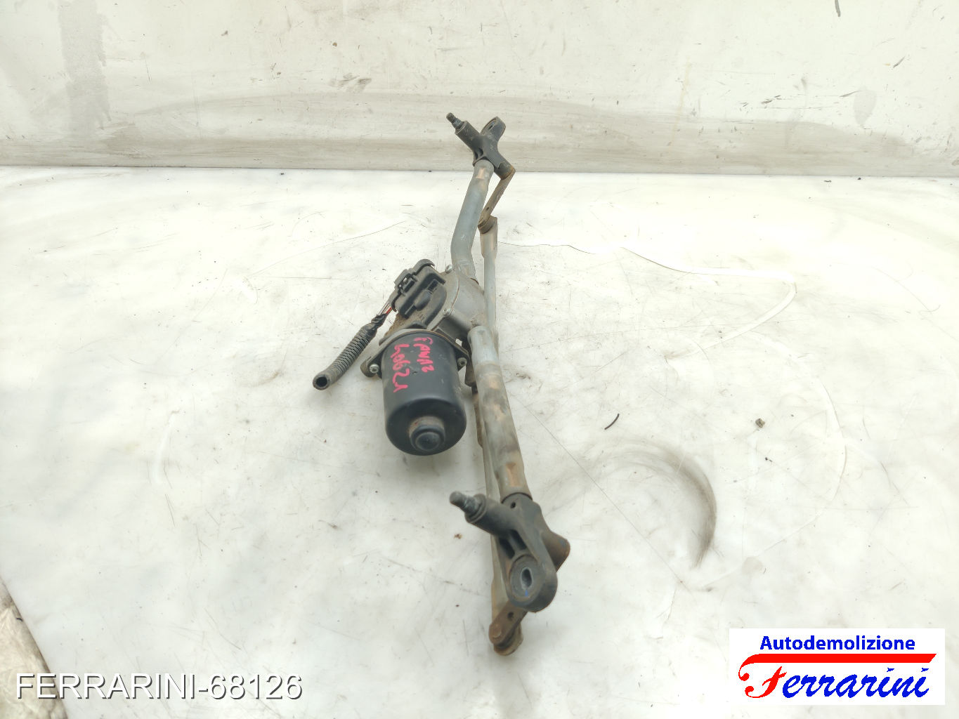 Spazzacqua Motorino Tergicristallo JEEP COMPASS MK49 2006-2016 anteriore 8