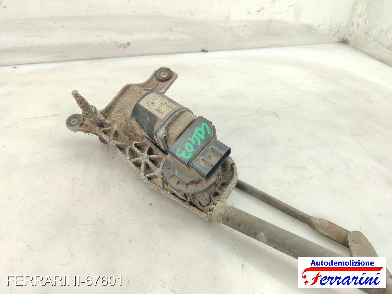 Spazzacqua Motorino Tergicristallo FIAT IDEA 350 2004-2012 anteriore, frontale 6