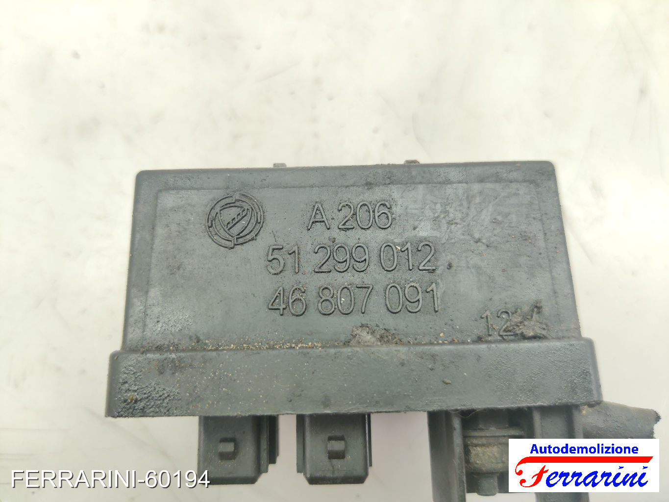 Centralina Candelette ALFA ROMEO 156 SW 932 1.9 JTD 2001-2006 51299012
