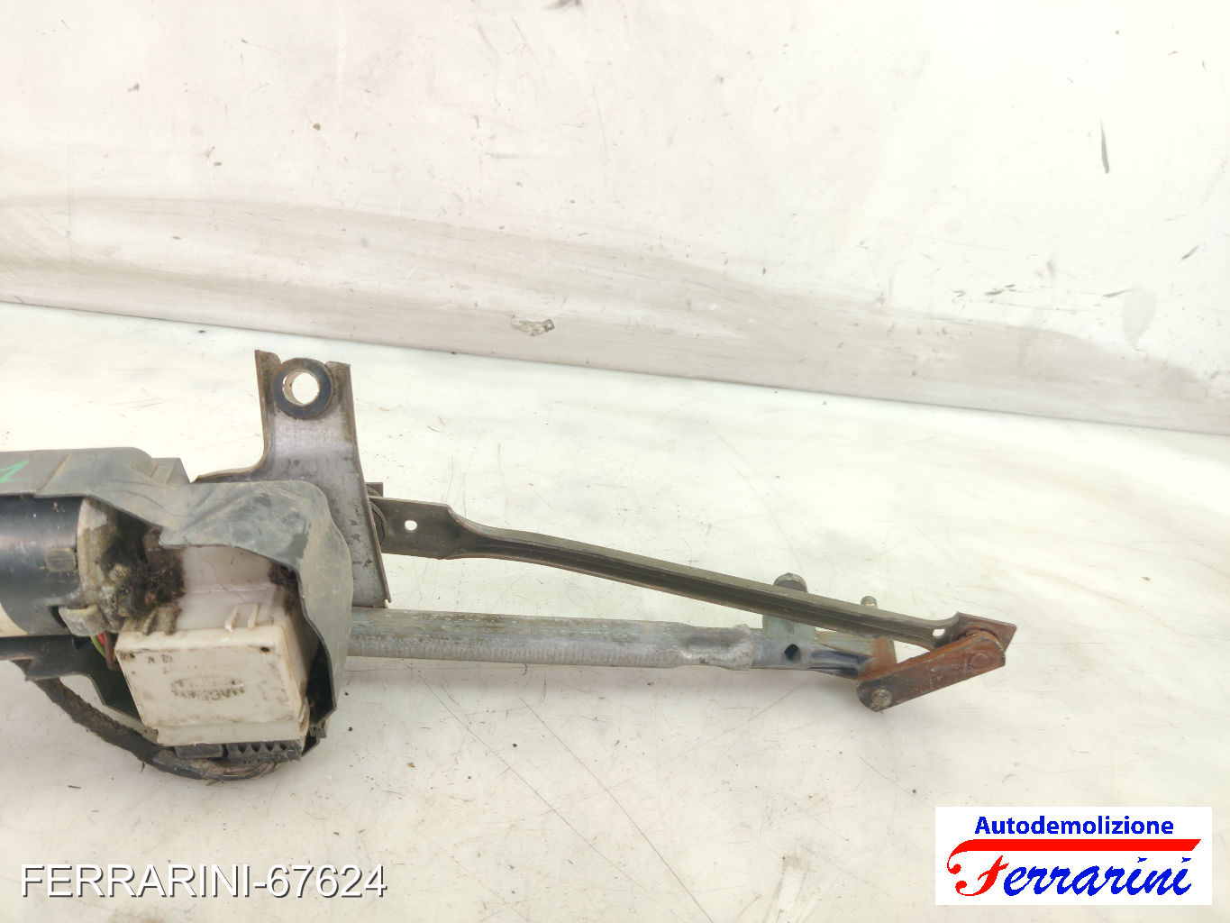 Spazzacqua Motorino Tergicristallo FIAT PUNTO 176 1993-1999 anteriore, frontale 8