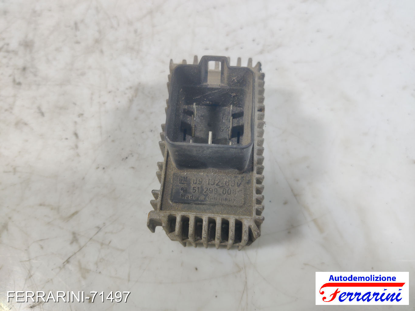 Centralina Candelette OPEL CORSA C X01 1.7 DTI 2000-2009 09132691 6