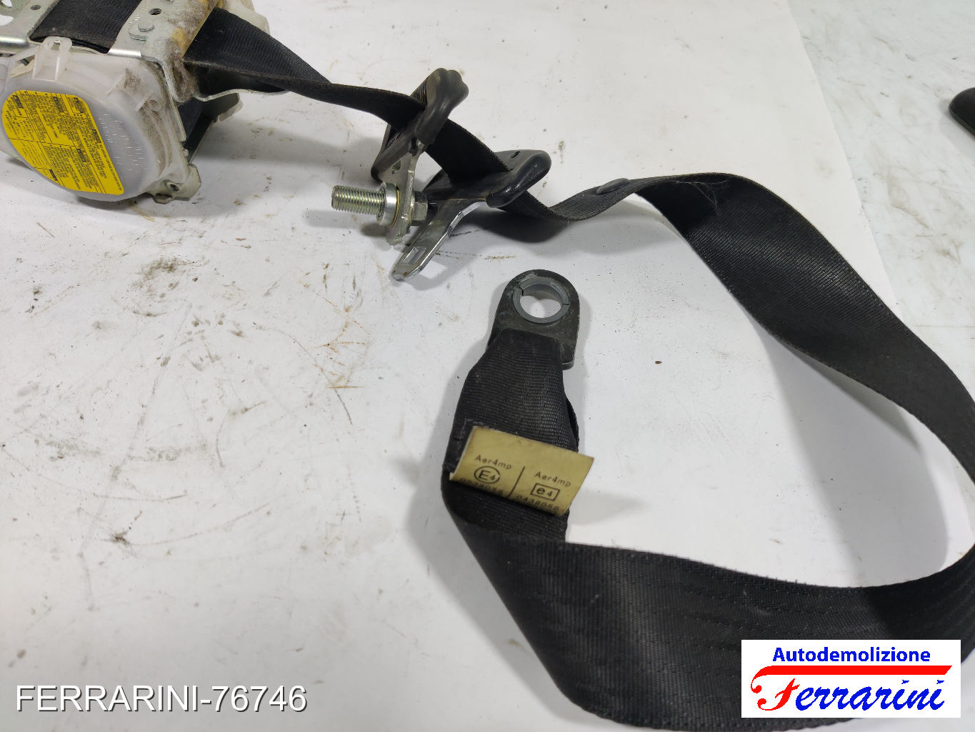 Cintura Di Sicurezza TOYOTA IQ J1 2009-2015 sinistra, sx, frontale, anteriore