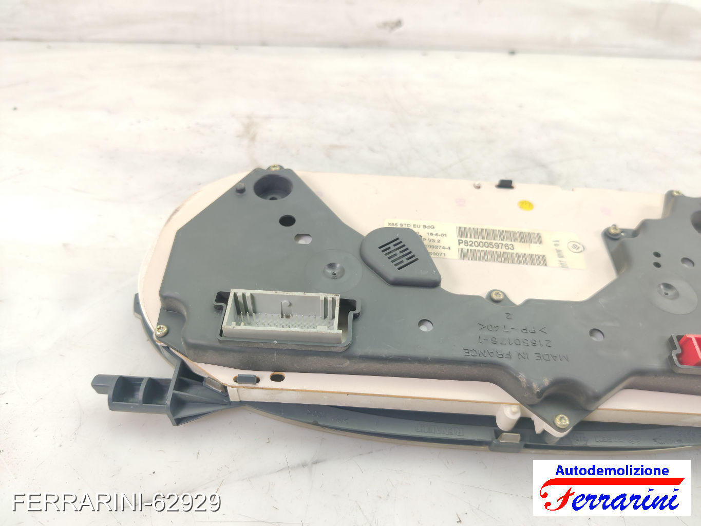 Quadro Contachilometri RENAULT CLIO 2 BB, CB 1.2 1998-2010 8200059763, 216589083