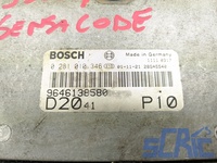 Centralina Motore FIAT DUCATO 230 2.0 JTD 2001-2002 0281010346, 9646138580