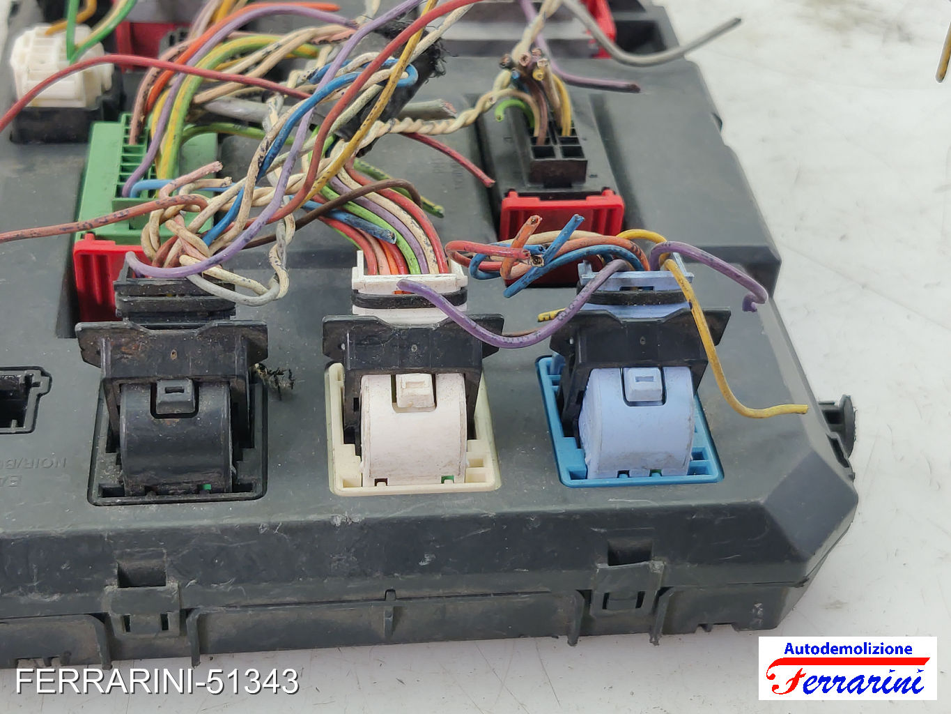 X03 BSI Body Computer CITROEN C2 JM 1.4 HDI 2003-2009 9664983280, 22661F01