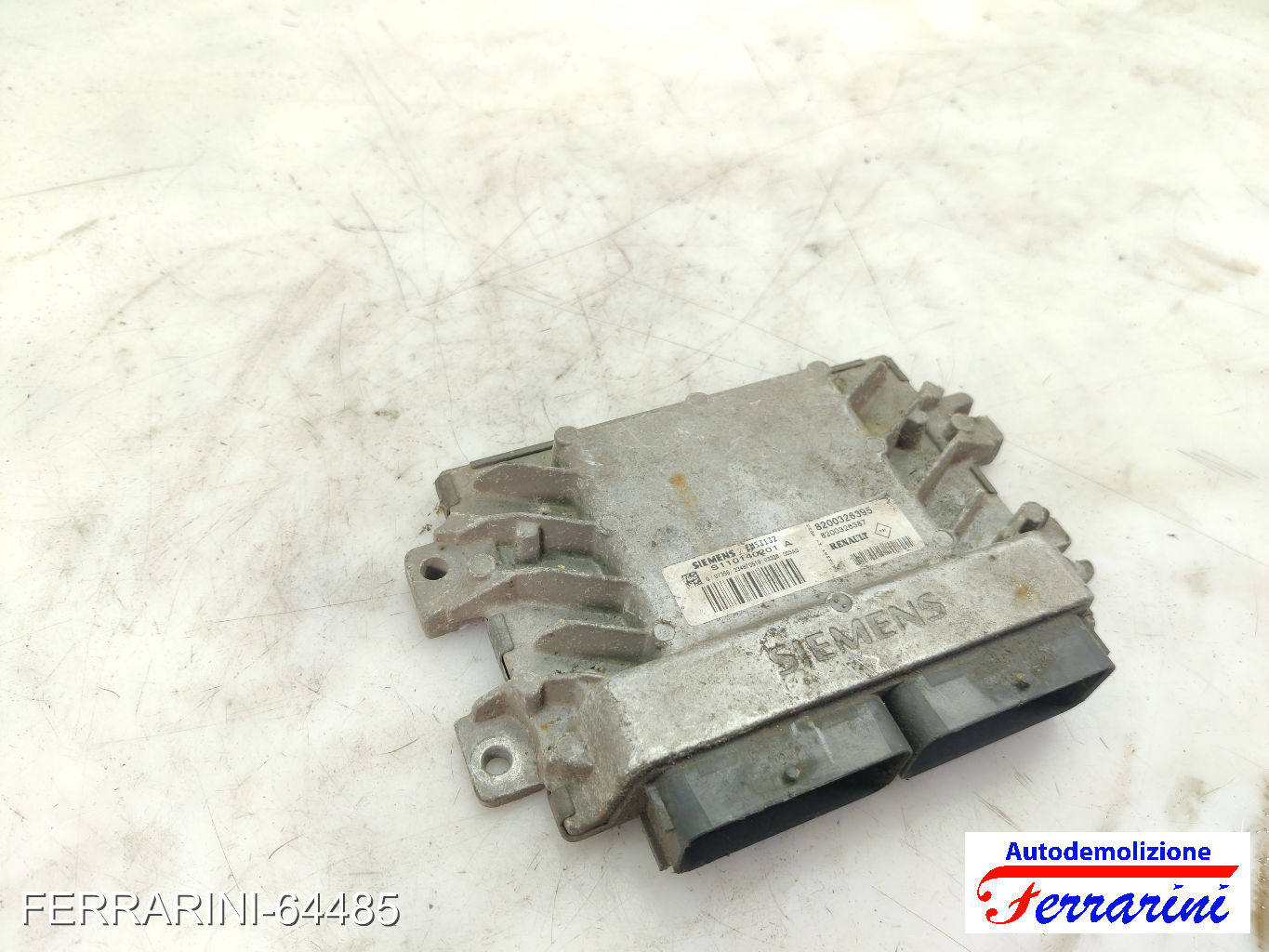 Centralina Motore RENAULT CLIO 2 BB, CB 1.2 1998-2010 8200326395, S110140201
