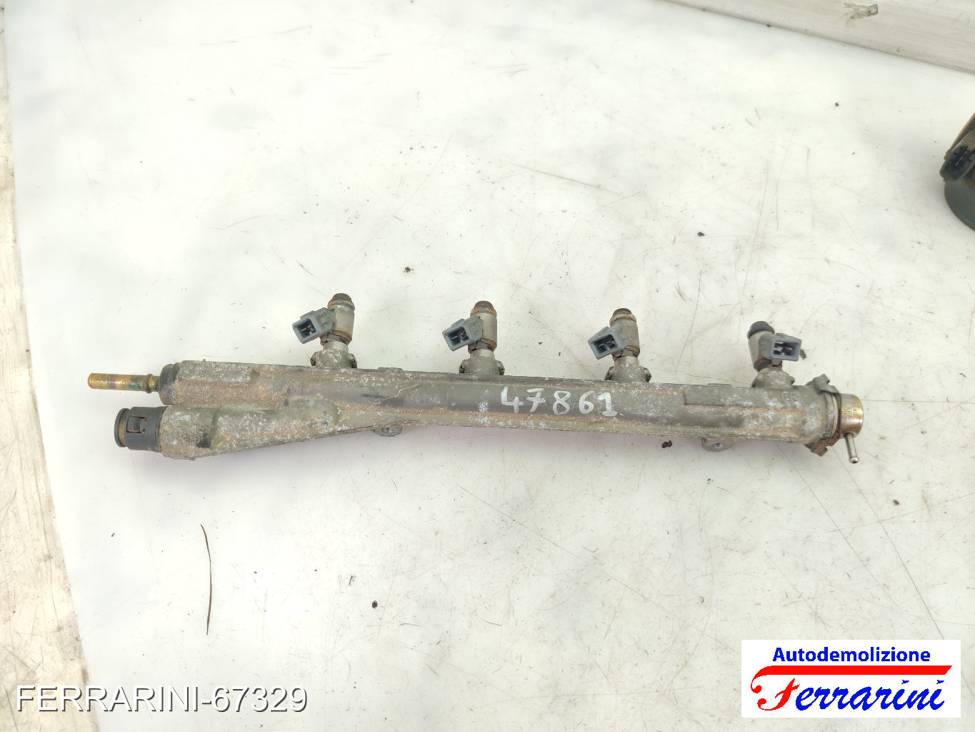 Flauto Iniettori OPEL CORSA D S07 1.3 CDTI 2006-2011 46817523, 0445214044, 47861