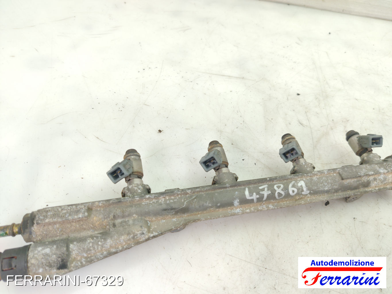 Flauto Iniettori OPEL CORSA D S07 1.3 CDTI 2006-2011 46817523, 0445214044, 47861 8
