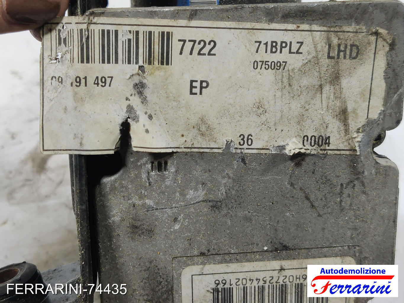 Centralina Pompa Abs OPEL VECTRA C SW Z02 2.0 DTI 2003-2005 09191497, 13509201