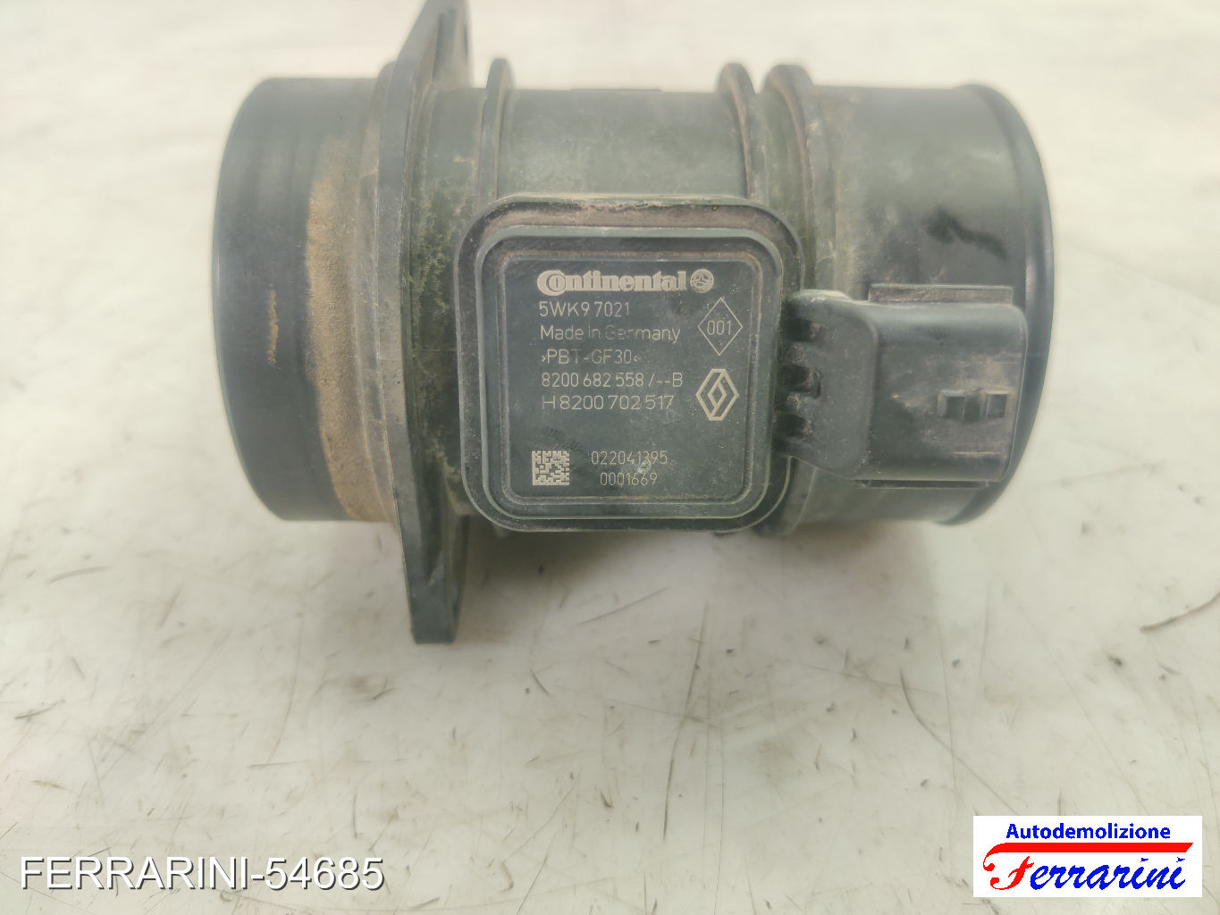 Debimetro RENAULT MEGANE 3 SW KZ0/1 1.5 DCI 2009-2015 8200682558, H8200702517