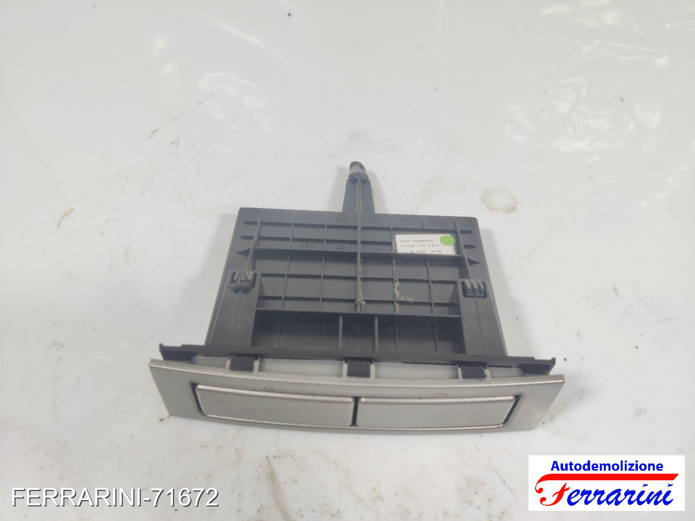 cassetti Portabicchieri ALFA ROMEO 147 937 2004-2010 7352990590, 17270010 10
