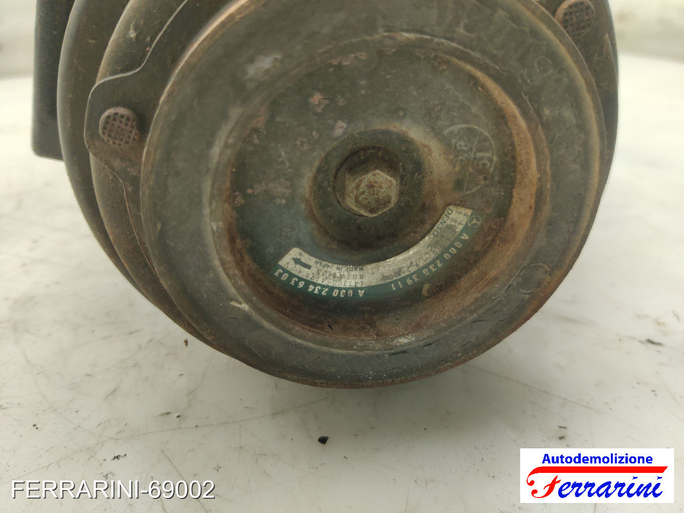 Compressore Clima MERCEDES VITO 638/2 V 230 1996-2003 0002346303, 4121427