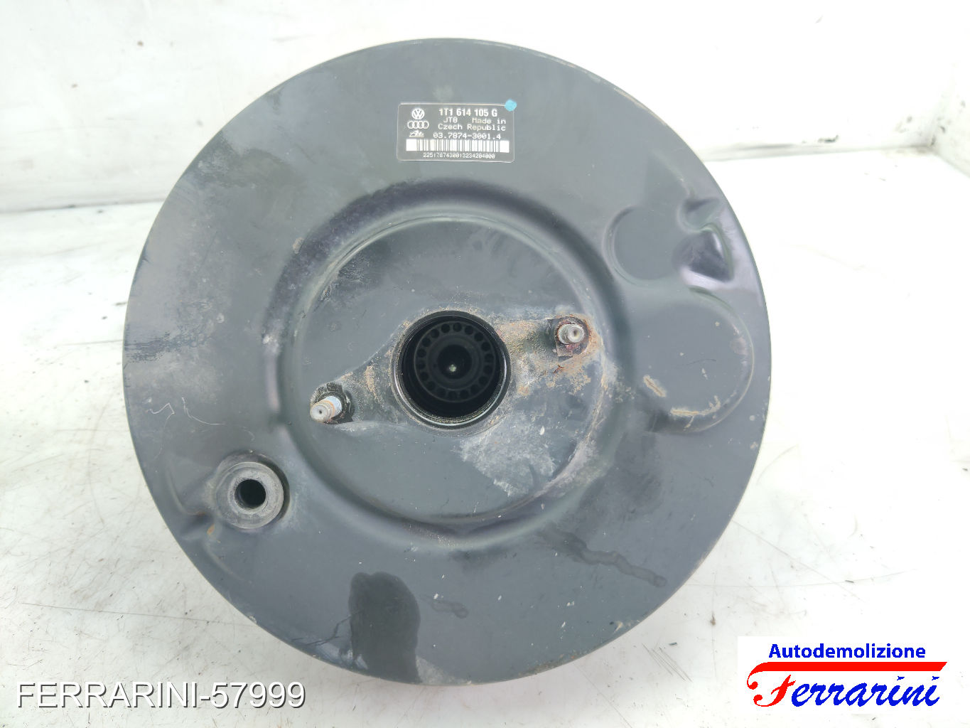 Servofreno VW TOURAN 1T1, 1T2 2.0 TDI 16V 2003-2010 1T1614105G, 1105B