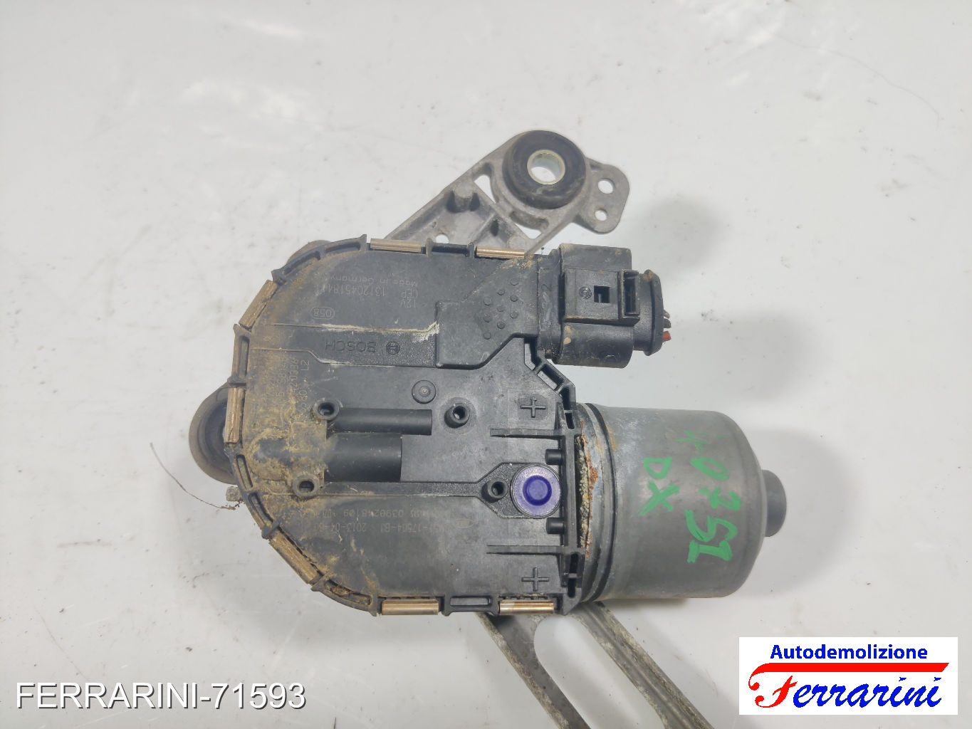 Spazzacqua Motorino Tergicristallo FORD FOCUS 3 TURNIER 2010-2023 anteriore 6