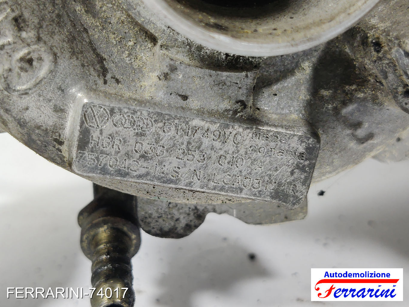 Turbina SEAT LEON 1P1 2.0 TDI 2006-2012 03G253019N, 08051, 03G257019 8