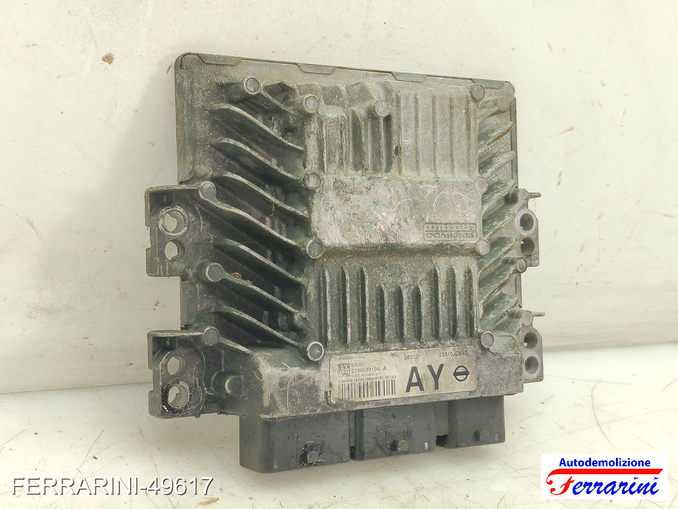 Centralina Motore NISSAN QASHQAI 1 J10, JJ10E, NJ10 1.5 DCI 2006-2013 S180033104 8