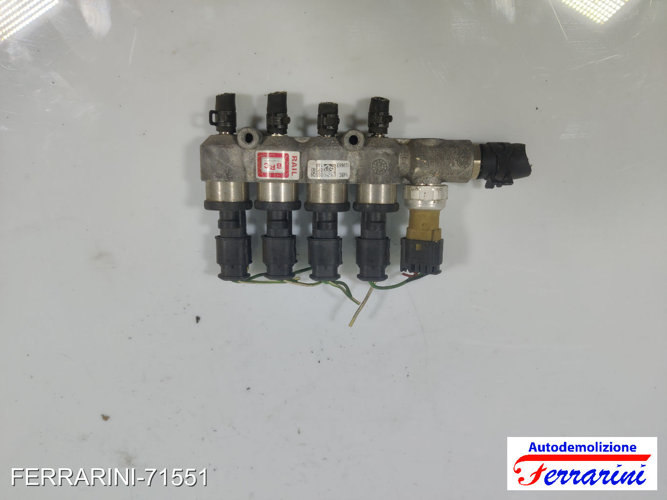 initettori GPL Landi Renzo LANCIA YPSILON 843 1.2 2010-2011 67R010233, 51905541 17