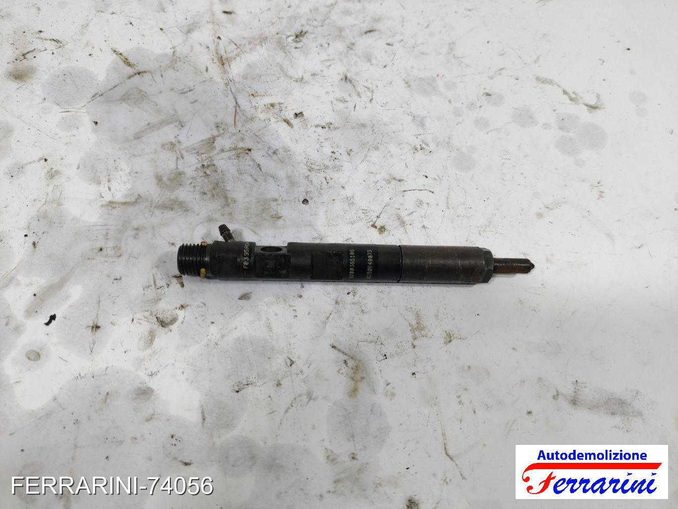 Iniettore RENAULT SCENIC 2 JM0/1 1.5 DCI 2003-2005 8200567290, 8200365186