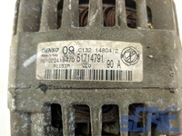 Alternatore LANCIA YPSILON 843 1.2 2003-2011 51714791, 51784844, 52003532