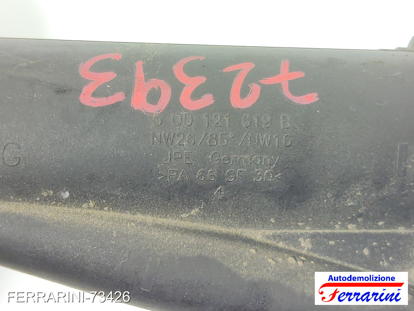 tubo acqua motore CRBC VW GOLF 7 5G1, BE1, BE2, BQ1 2.0 TDI 2012-2020 5Q0121619B