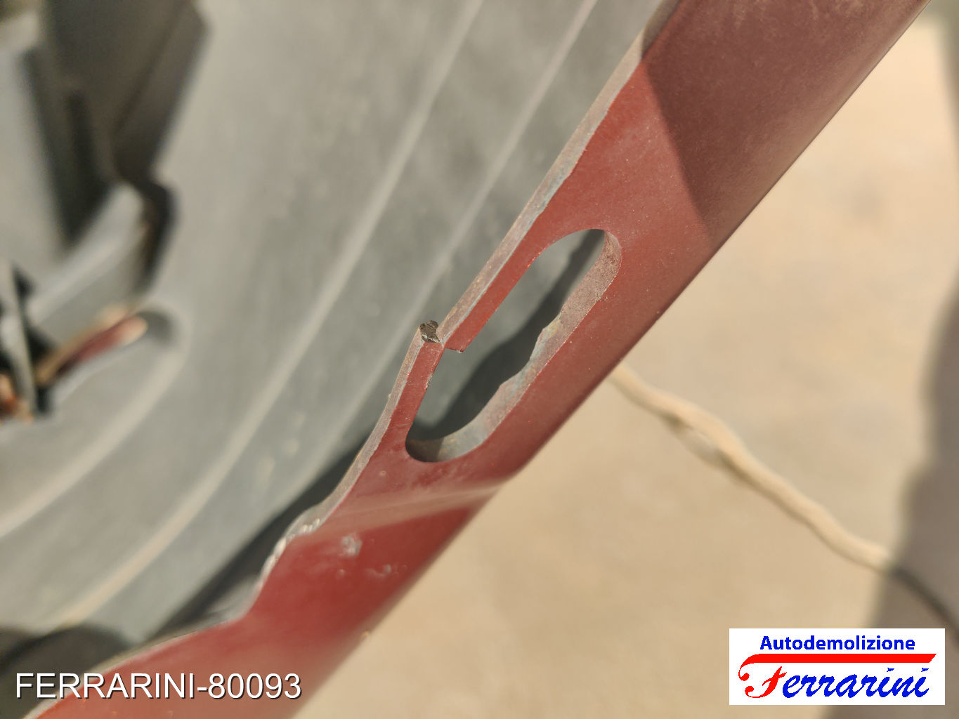 Paraurti FIAT PUNTO 176 1993-1999 Frontale 71360699, 183001680, 182945580 8