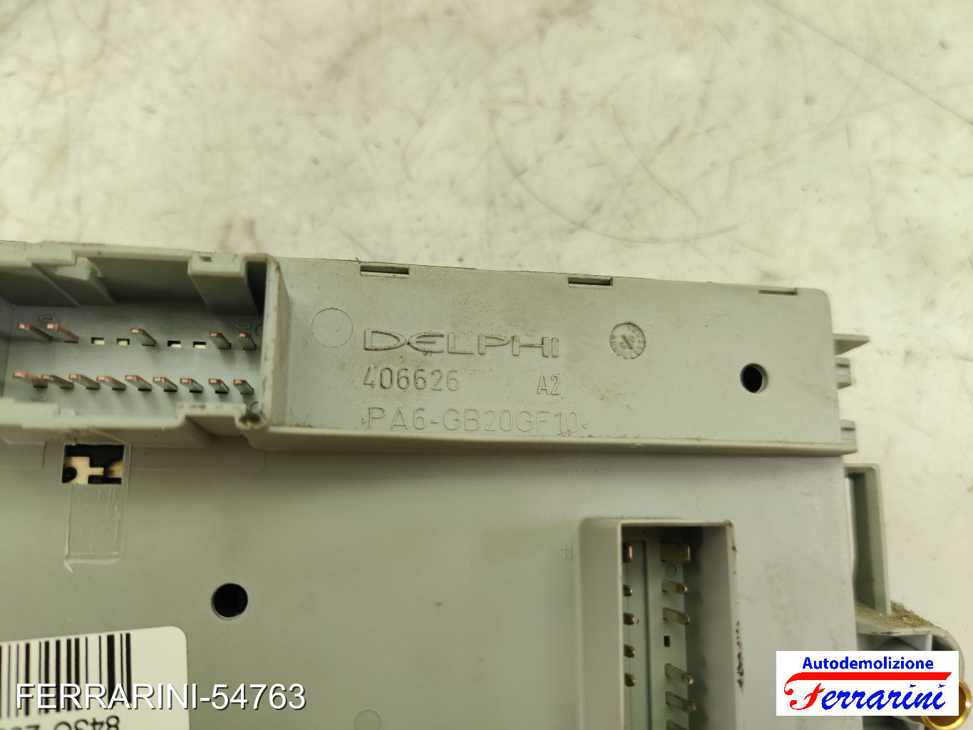 Body Computer LANCIA YPSILON 843 1.3 D MULTIJET 2006-2011 51786802
