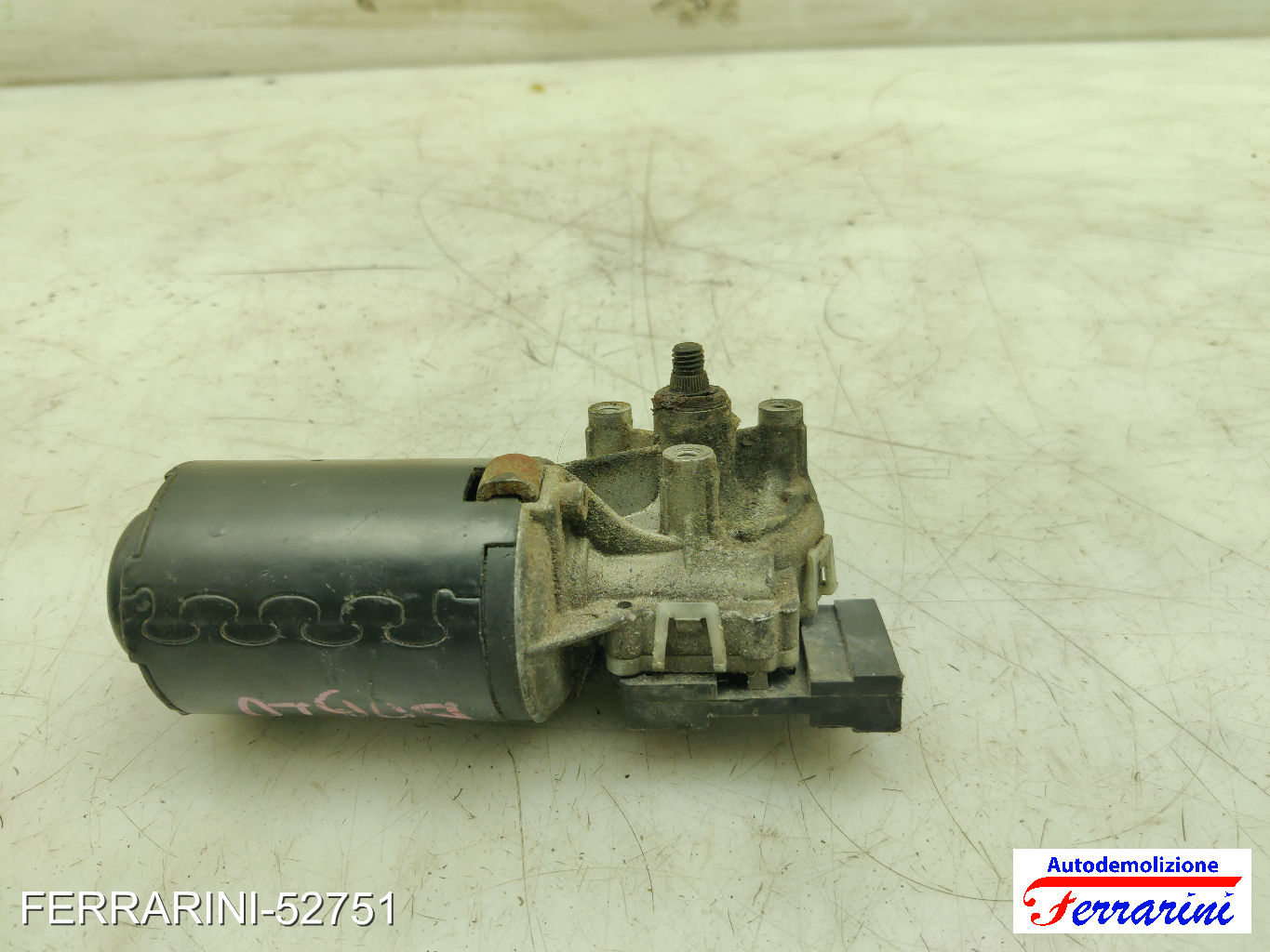 Spazzacqua Motorino Tergicristallo FIAT DOBLO 119, 223 2001-2010 posteriore