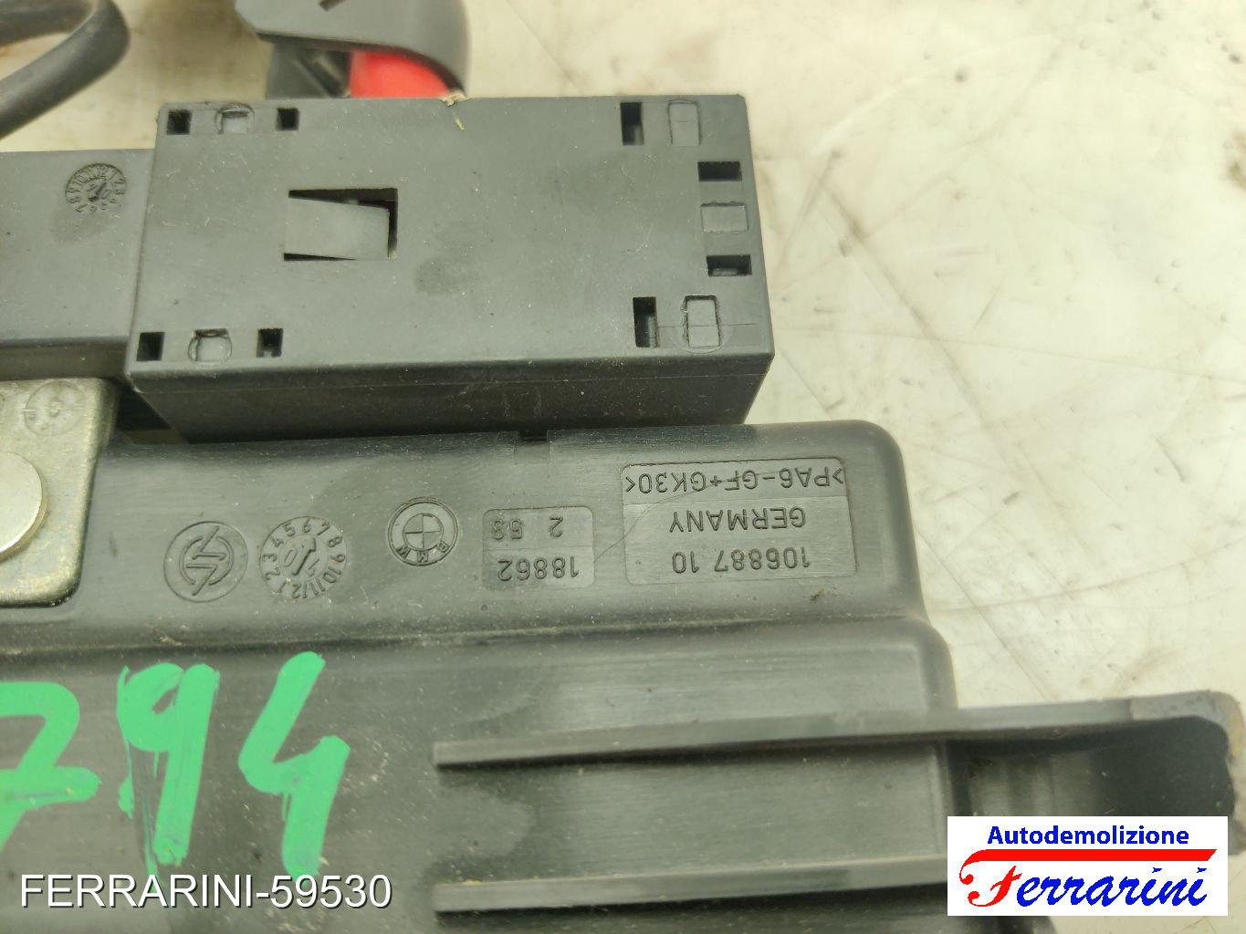 centralina fusibili batteria BMW SERIE 1 E87 120D 2004-2011 61146936653 12