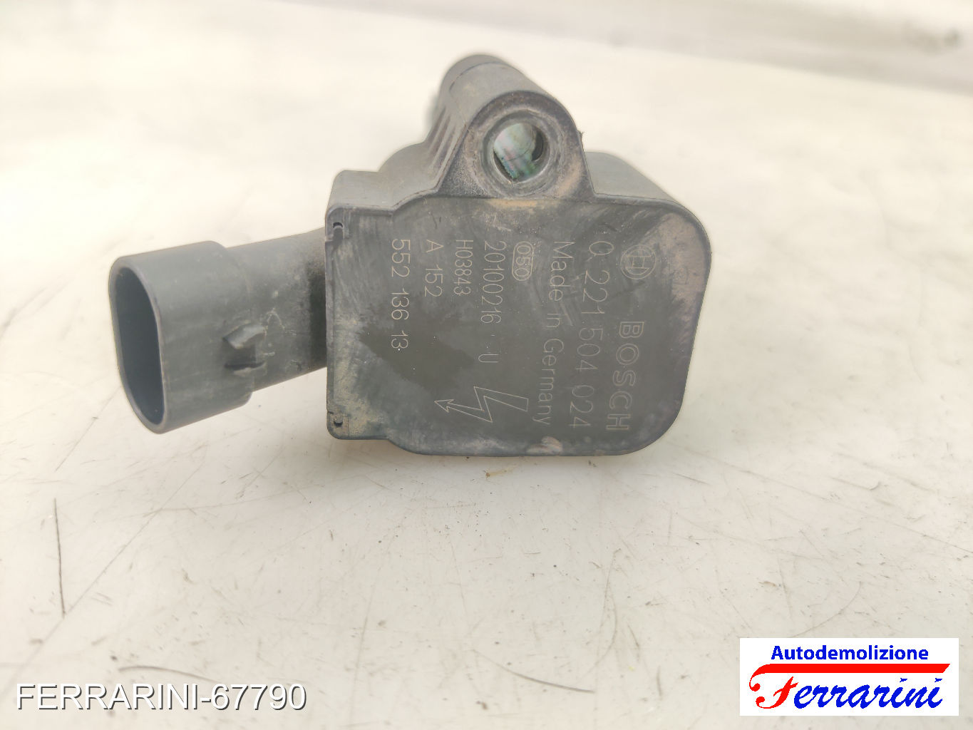 Bobina Di Accensione ALFA ROMEO MITO 955 1.4 BI-FUEL 2009-2016 55213613