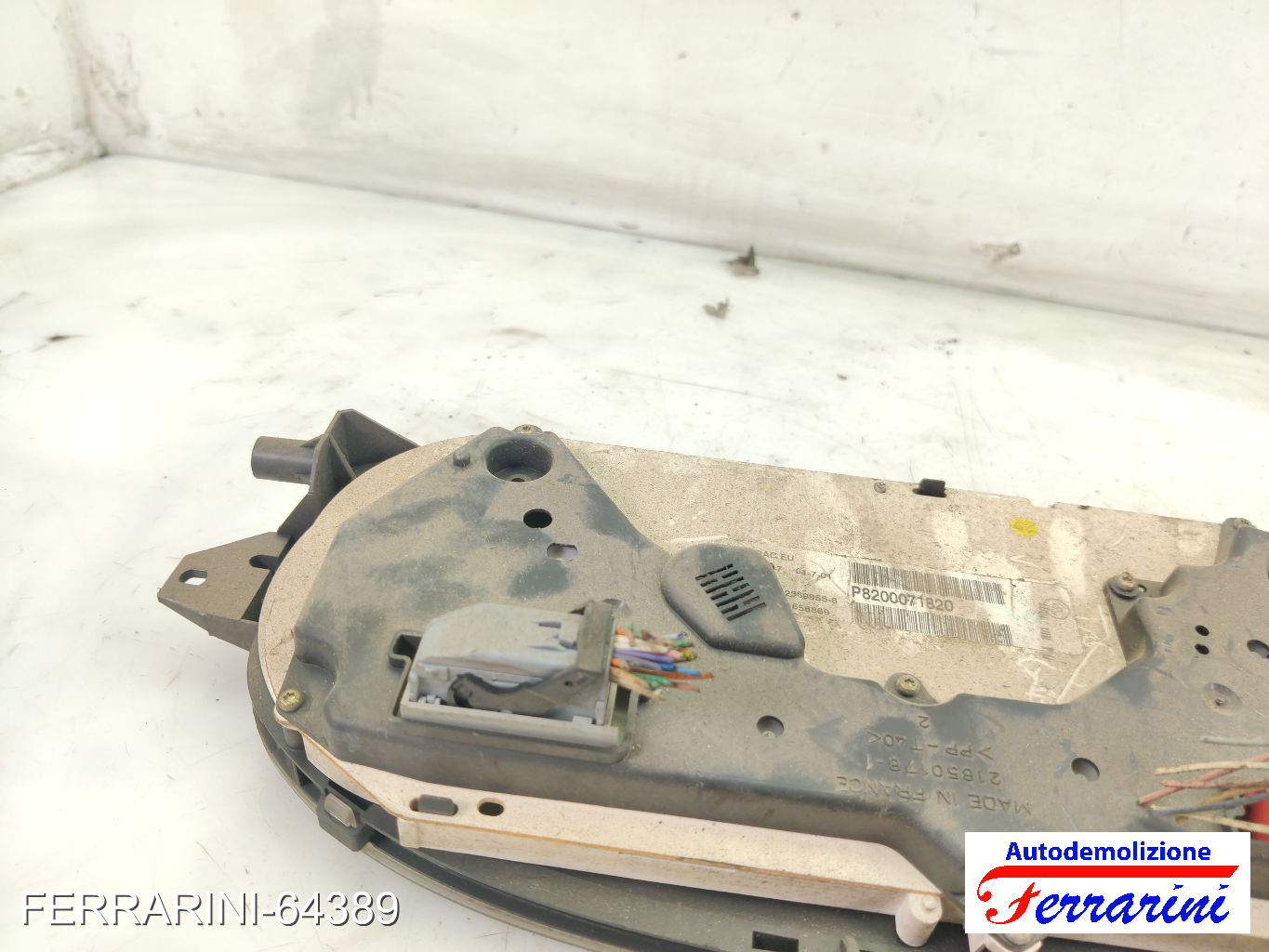 Quadro Contachilometri RENAULT MEGANE 1 SW KA0/1 1.6 16V 1999-2003 8200071820 6