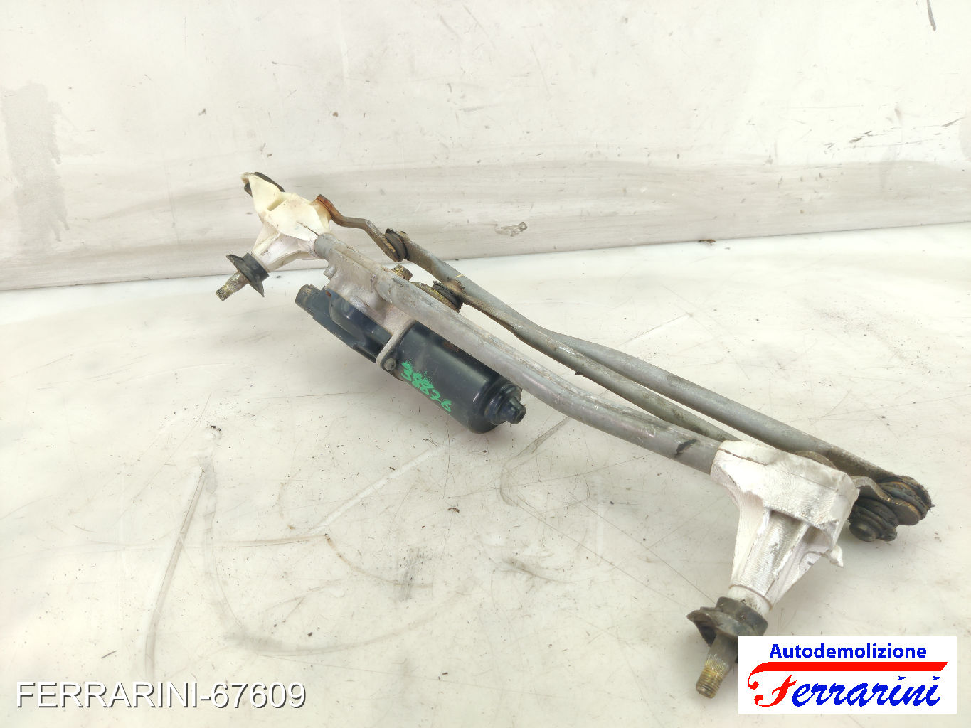 Spazzacqua Motorino Tergicristallo HONDA JAZZ 2 GD, GE2, GE3 2002-2008 anteriore