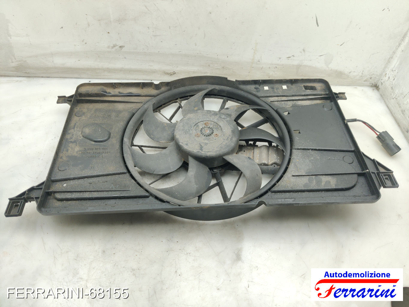 Ventola Radiatore Motore MINI - R50, R53 ONE D 2003-2006 17427791589 6