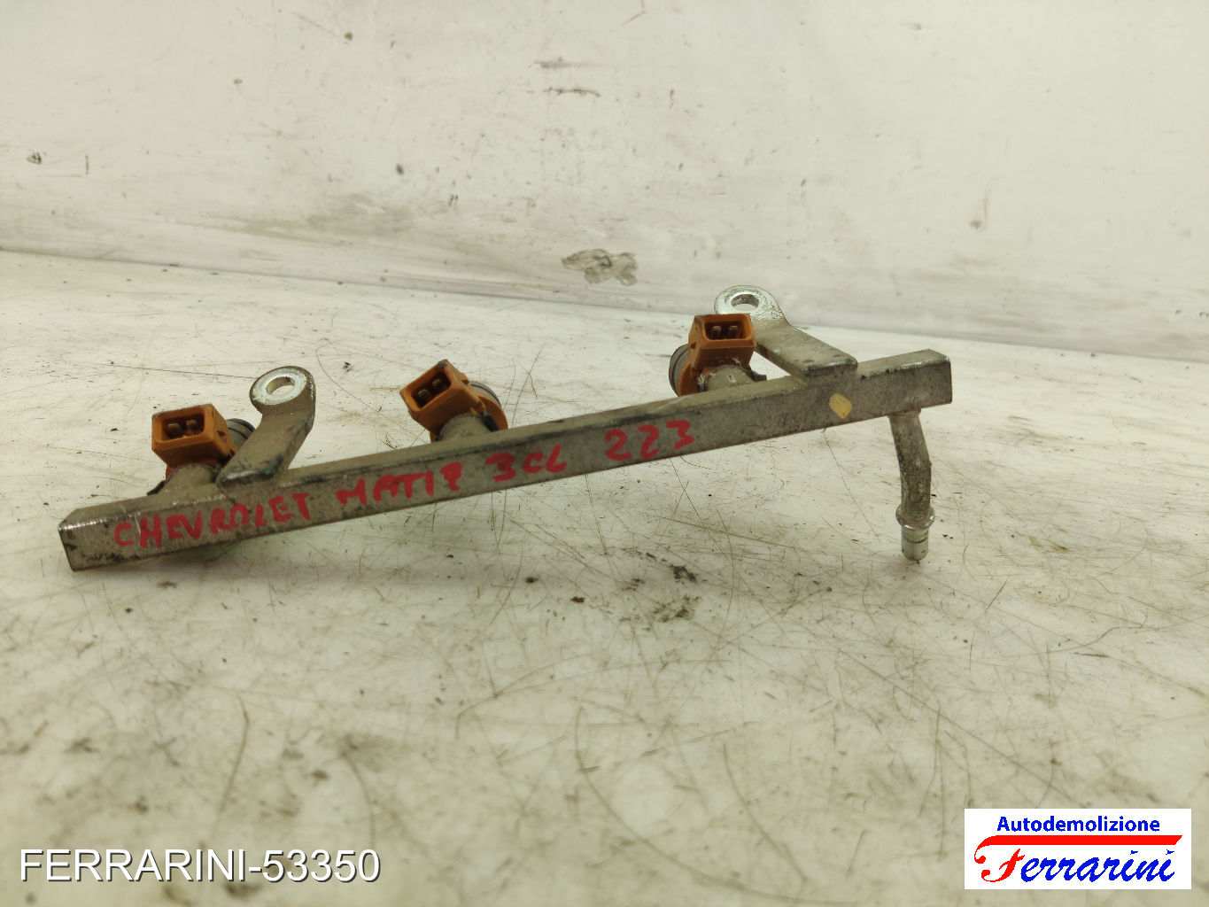 Flauto Con Iniettori CHEVROLET MATIZ M200, M250 0.8 LPG 2005-2007 96620255