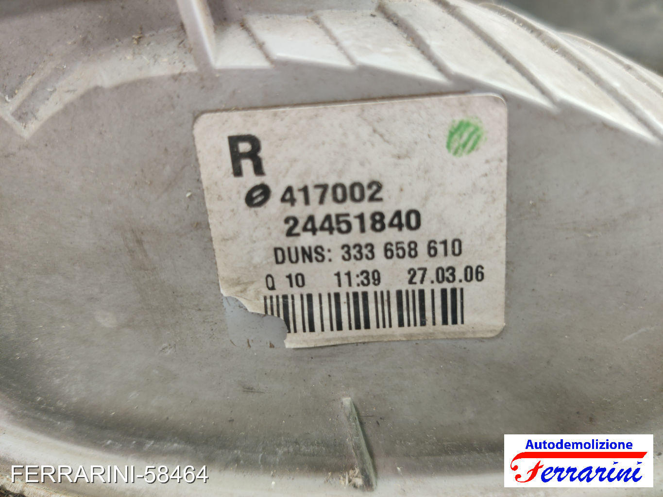 Fanalino Stop Posteriore OPEL ASTRA H SW A04 2004-2010 destro, dx, posteriore 8