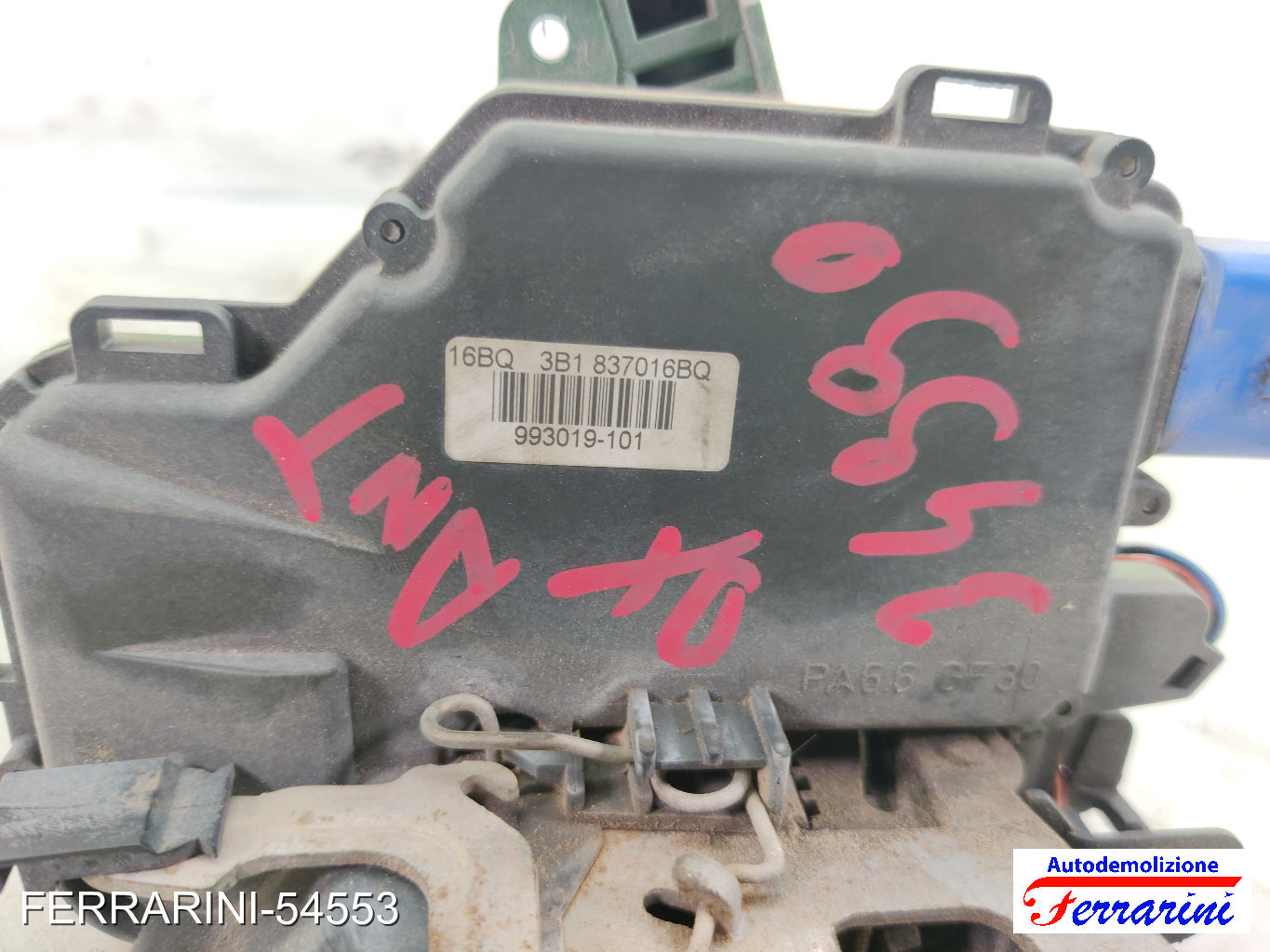 Serratura Porta SEAT IBIZA 3 6L1 2002-2006 destro, dx, frontale, anteriore 11