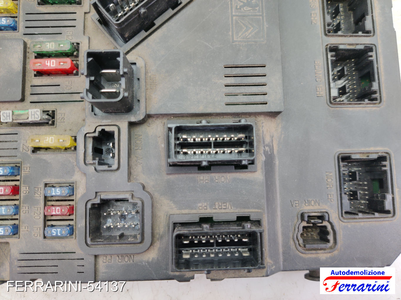 Body Computer CITROEN C3 1 FC, FN 1.4I 2002-2010 9649811480, 1650881880 6