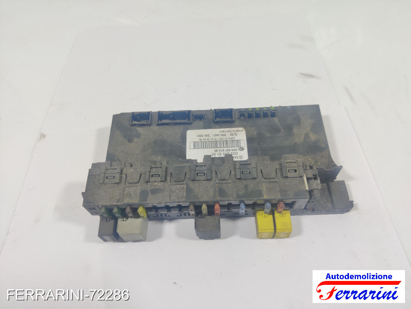 SAM Fusibiliera Scatola Fusibili Body Computer MERCEDES CLASSE C W203 C 220 CDI