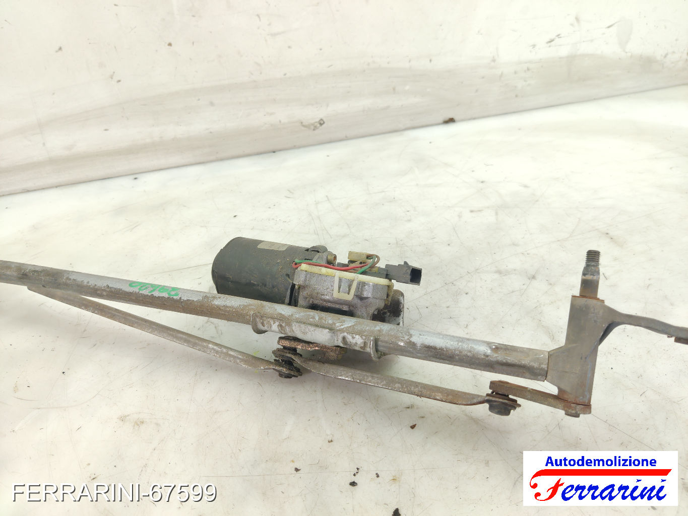 Spazzacqua Motorino Tergicristallo LANCIA LYBRA SW 839 1999-2001 anteriore 9