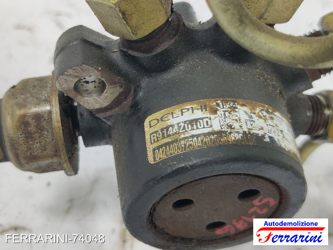 Flauto Iniettori RENAULT SCENIC 2 JM0/1 1.5 DCI 2003-2005 8200057345, 9144A070B