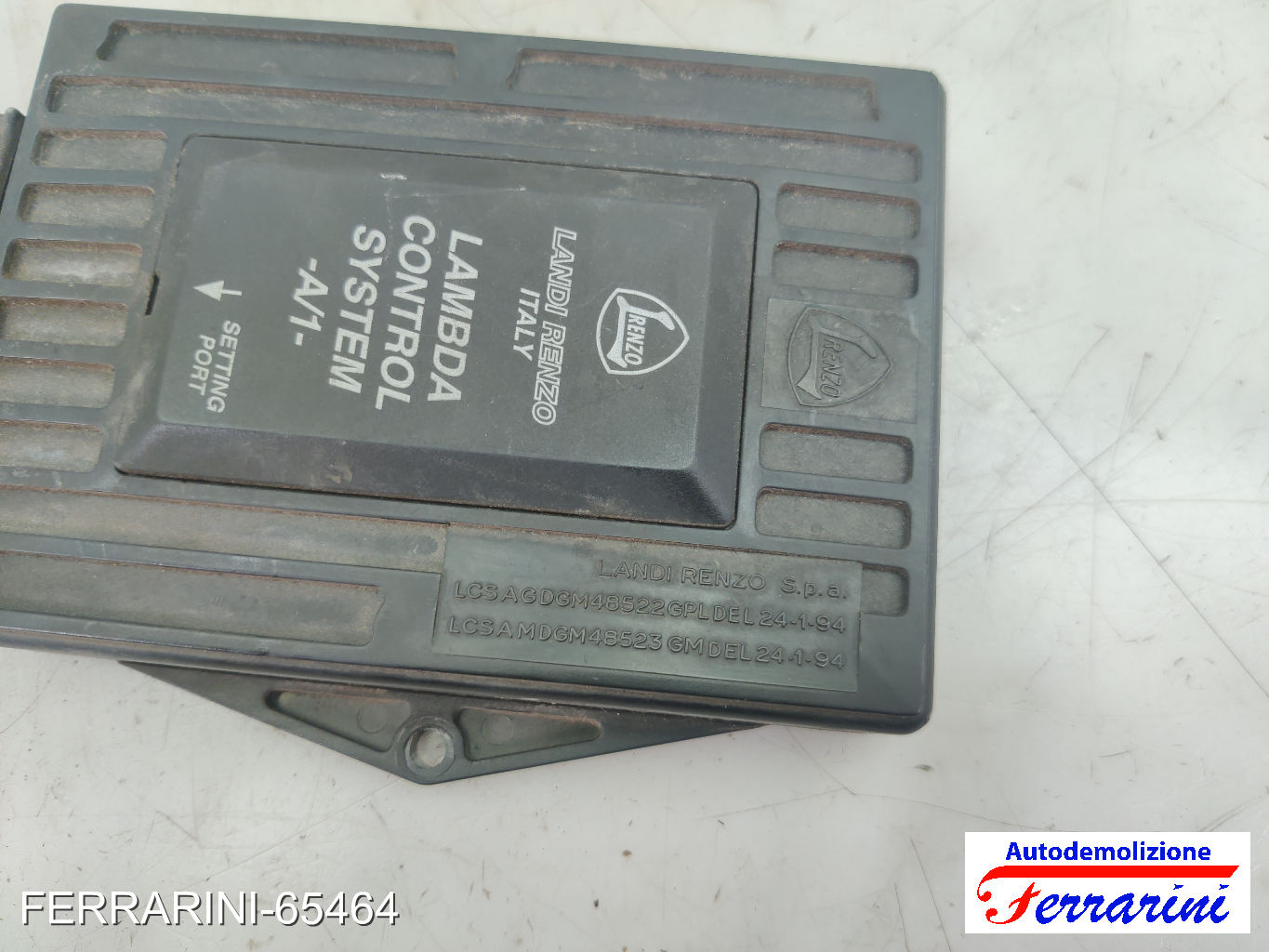 landi renzo Centralina Gpl FIAT PUNTO 176 60 1.2 1993-1999 LCSA1V05 11