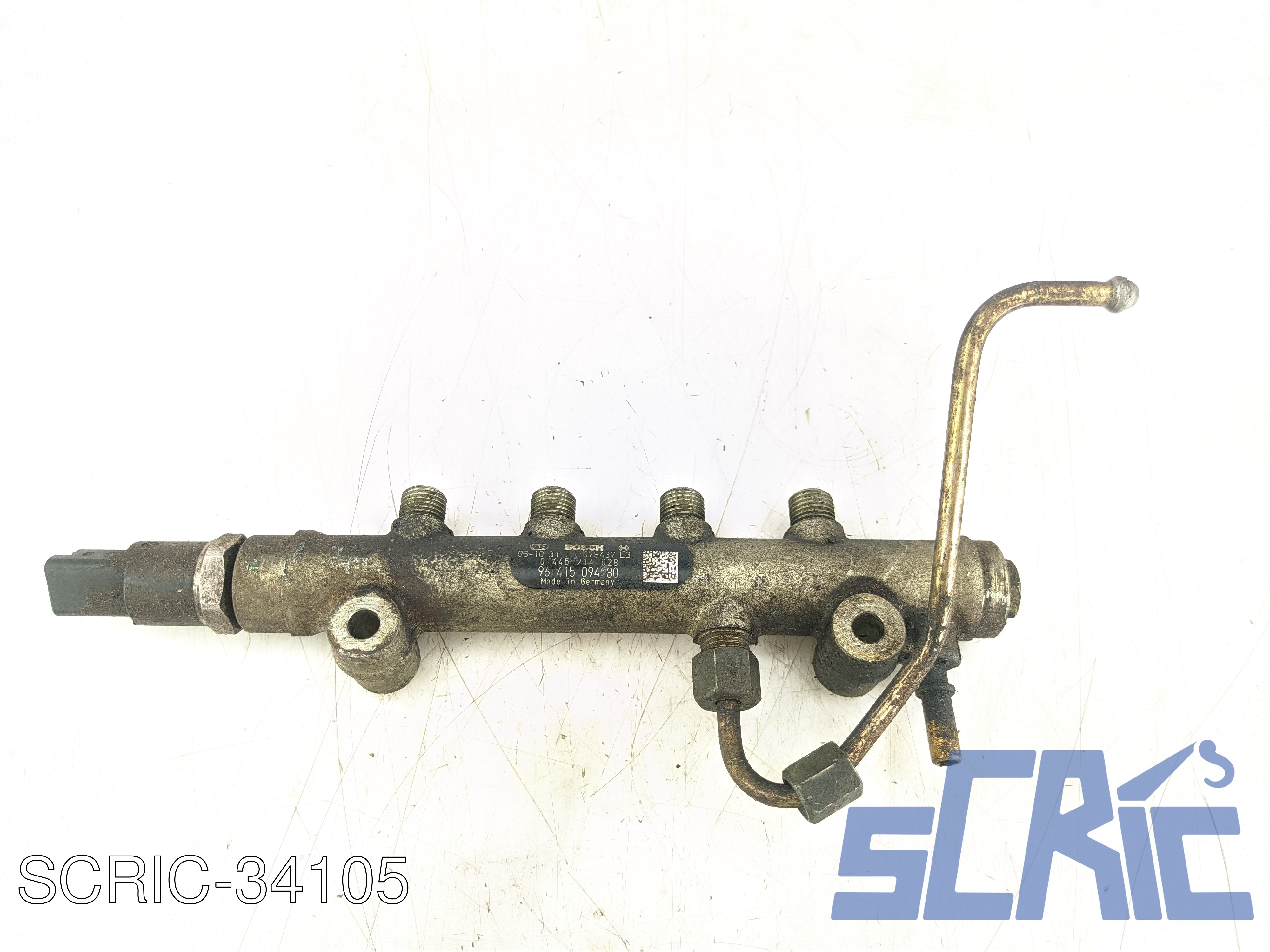 Flauto Iniettori PEUGEOT 206 SW 2E/K 1.4 HDI 2002-2007 0445214028, 9641509480