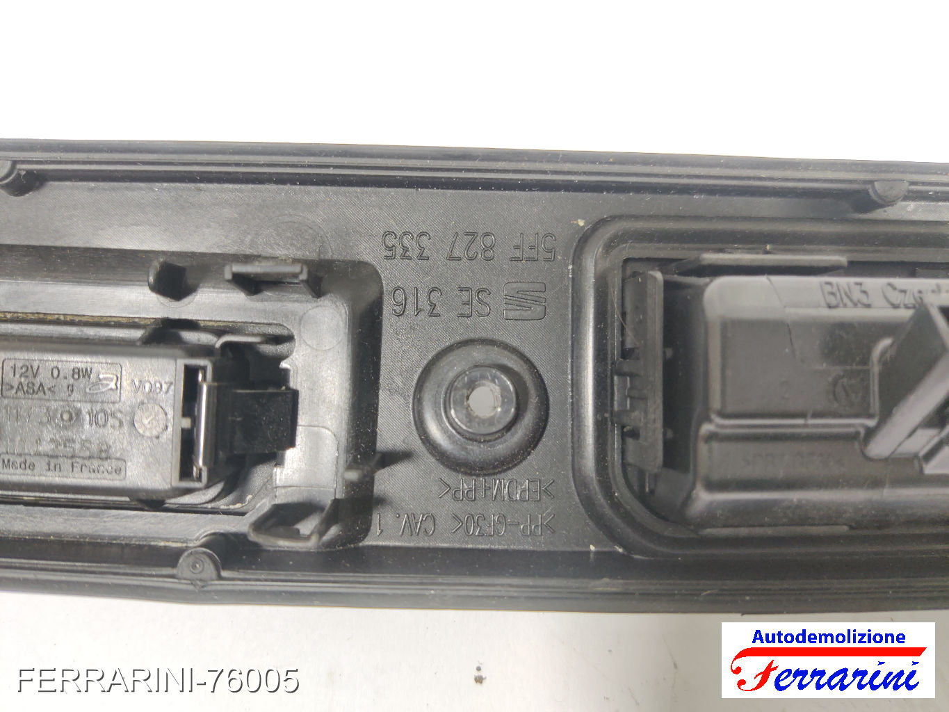 luci targa retrocamera Maniglia Portellone Posteriore CUPRA FORMENTOR KM7