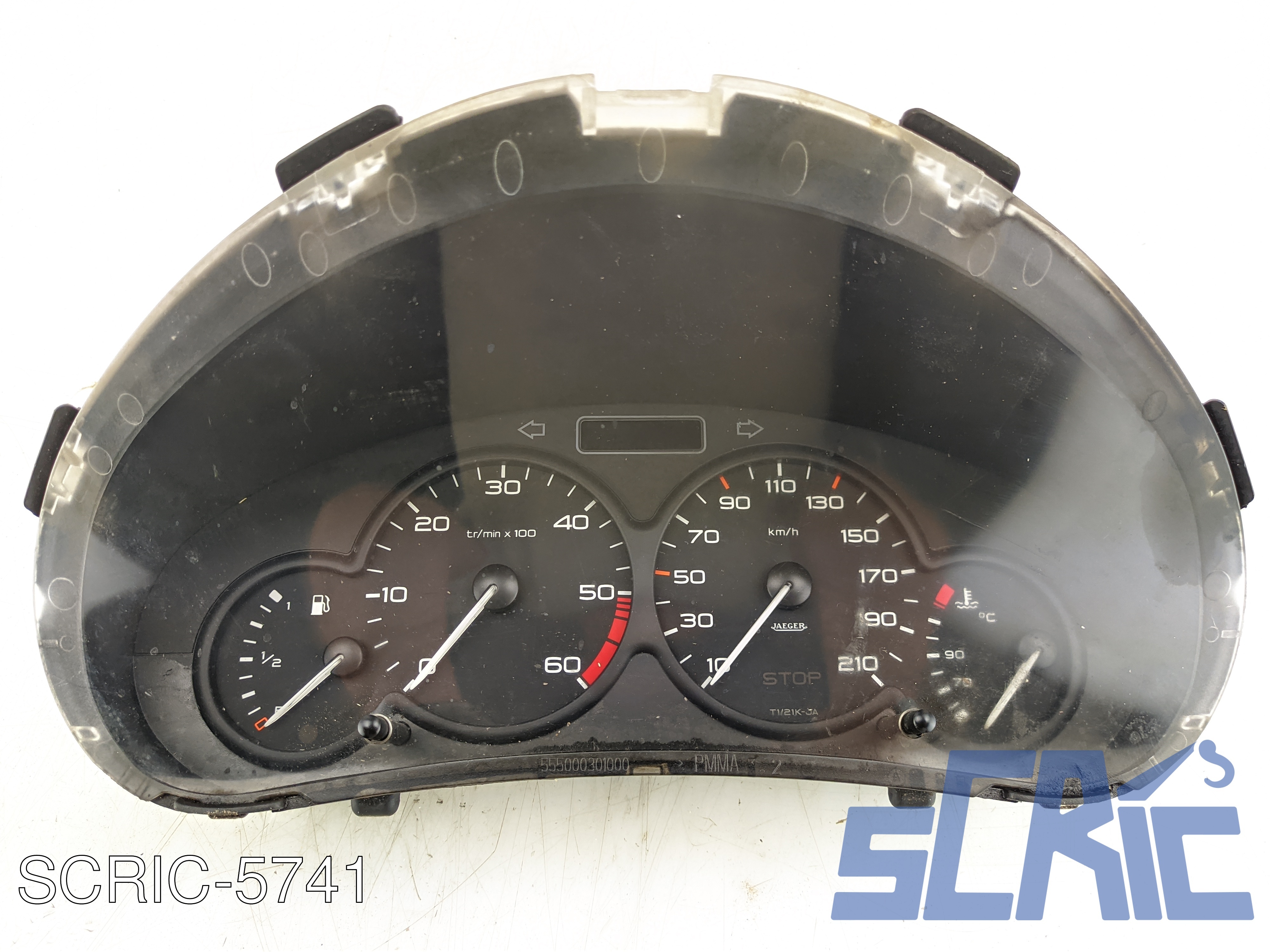 Quadro Contachilometri PEUGEOT 206 SW 2E/K 1.4 HDI 2002-2007 9651740080, 6105EW